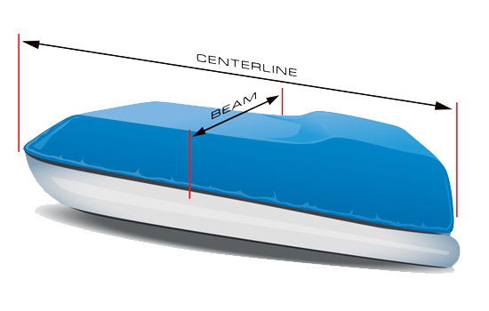Eevelle National Boat Covers How to Measure Pontoon