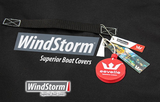 WindStorm&trade; boat covers are built with waterproof and breathable material