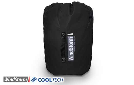 Included with your Windstorm CoolTech boat cover is a free storage bag 