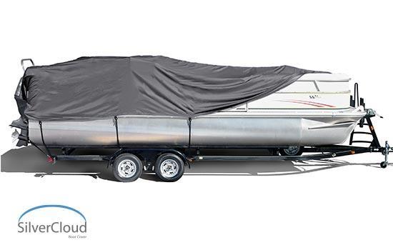 The SilverCloud series offers sleek and superior quality covers that are trailerable and designed to have superior strength for long lasting life. These covers will not shrink or stretch.