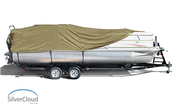 The SilverCloud series offers sleek and superior quality covers that are trailerable and designed to have superior strength for long lasting life. These covers will not shrink or stretch.