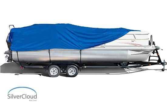 The SilverCloud series offers sleek and superior quality covers that are trailerable and designed to have superior strength for long lasting life. These covers will not shrink or stretch.