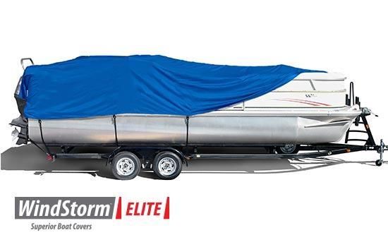 WindStorm&trade; boat covers are created from solution dyed fabric which results in a vastly superior product that will hold color longer and remain much stronger.
