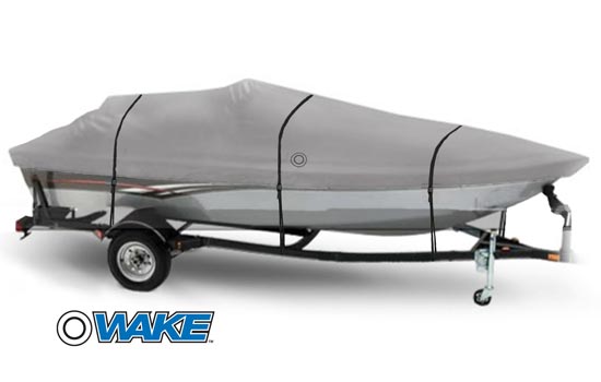 Wake V-Hull Fishing Boat Cover | Trailerable Boat Covers