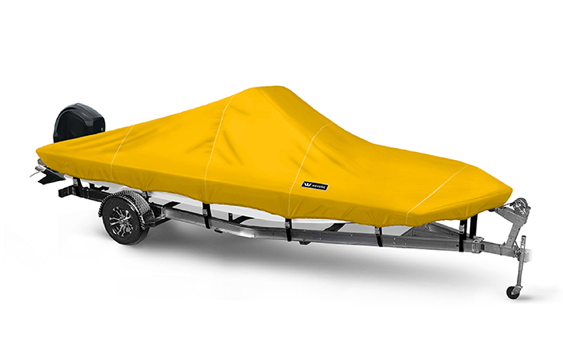 Sunbrella Boat Cover for ALUMINUM V JON Center Console Fits 15'6