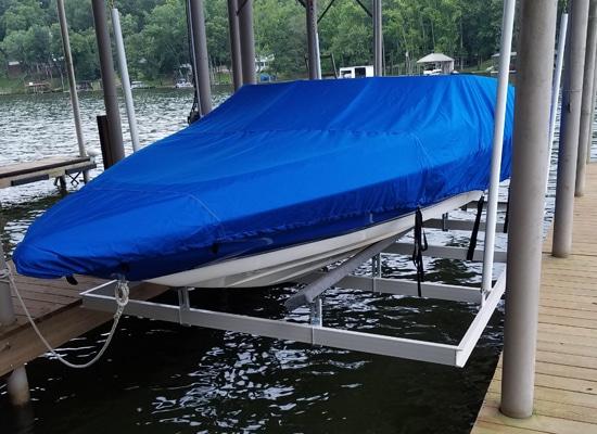 Heavy Duty Inflatable Boat Cover For Dinghy/Tender | Fits Boats 14'1" To 15'6" | Oceansouth MA 601-7