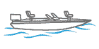 BASS BOAT - Angled Transom	