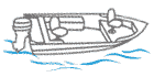 V HULL FISHING - Outboard Motor	