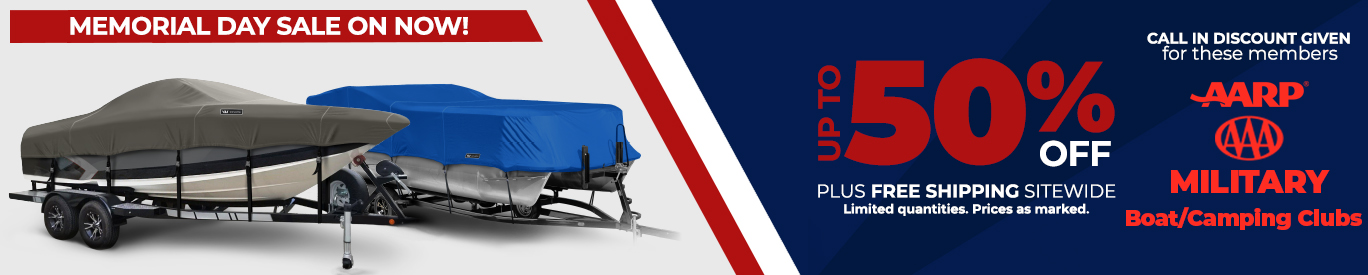 Memorial Sale - National Boat Covers w Discounts