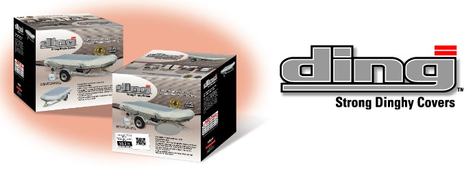 DING inflatable boat covers packaging