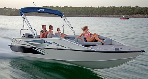 Eevelle Lowe Deck Boat Modified V