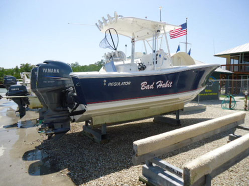 Eevelle Regulator V Hull Fishing Boat