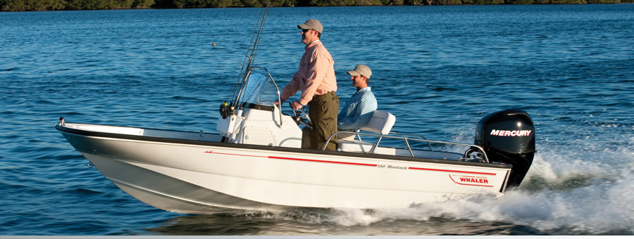 Eevelle Whaler Bay Boat with Center Console
