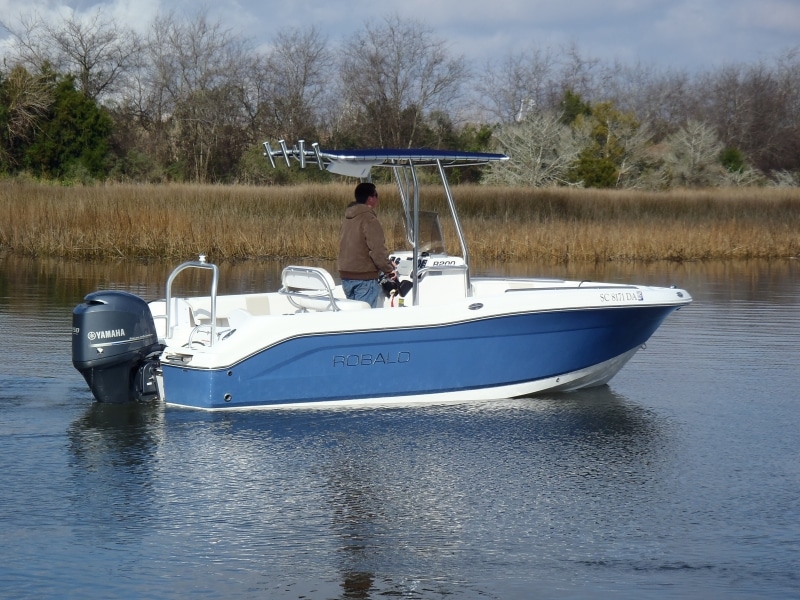 Eevelle Robald Bay Boat with T Top